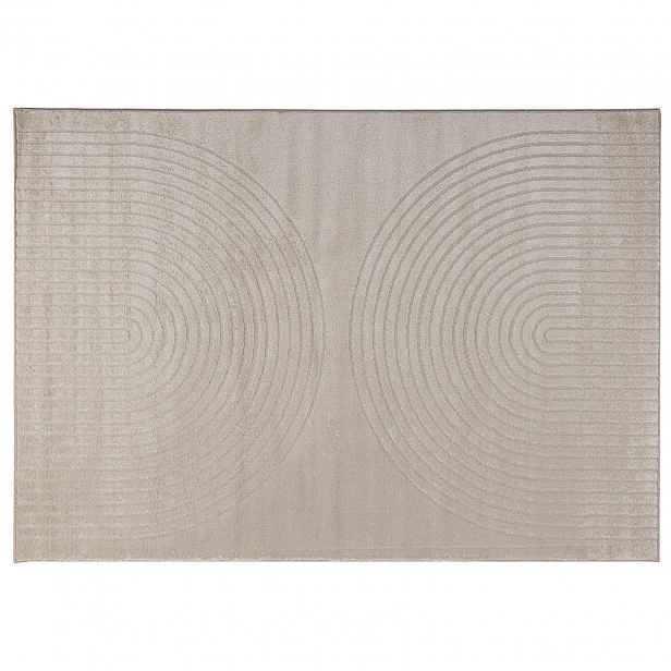 vidaXL Vnitřní koberec GALATI Béžová 140 x 200 cm Polyester