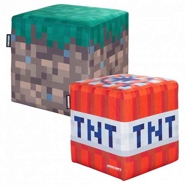 Minecraft SEDACÍ BOX vícebarevná