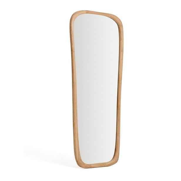 Nástěnné zrcadlo s dřevěným rámem 61x158 cm Alura – Kave Home