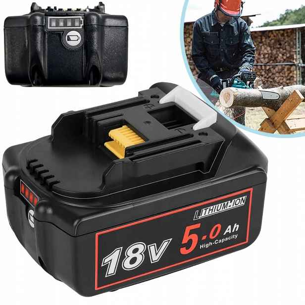 18 V 5 Ah Akumulátor, lithium-iontový nástroj pro Akumulátor
