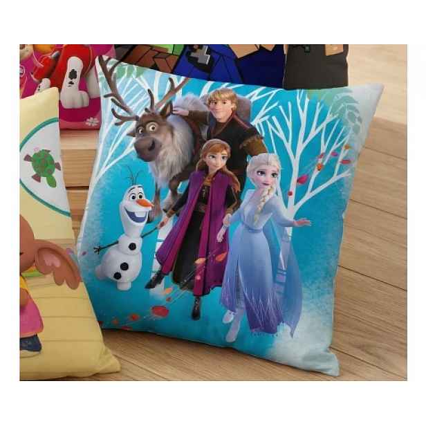 Dětský polštářek Disney Frozen, 40x40 cm