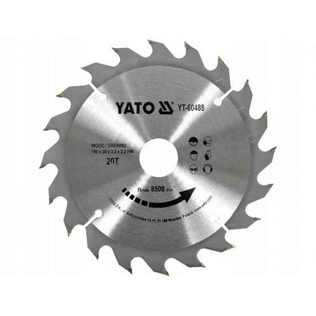 Vidiový Kotouč 300x60Tx30MM Na Dřevo Yato YT-6077