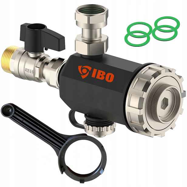 Magnetický Filtr Odlučovač Nečistot Ibo 3/4 Palce DN20 Klíč Ventil