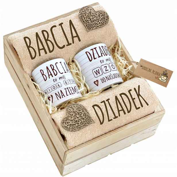 Děkuji, babičko, dědečku, dárek k svatba výročí