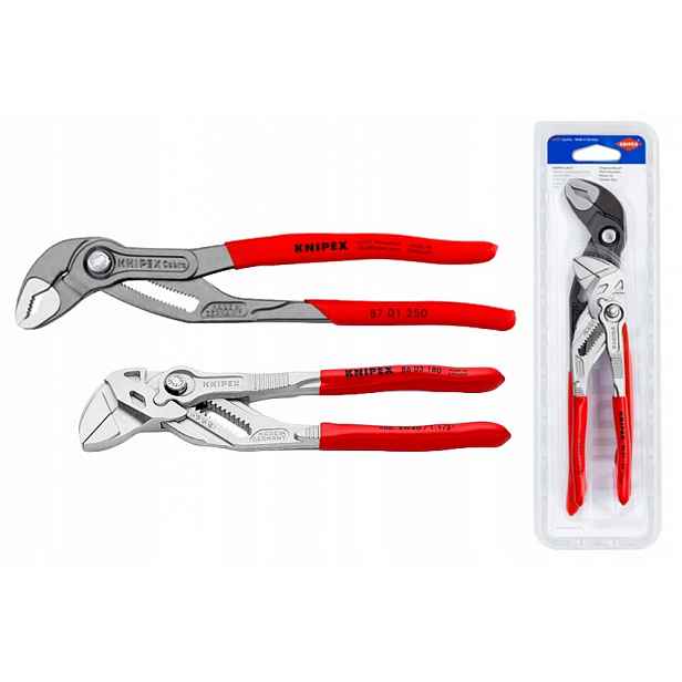 Sada Knipex Cobra 250 mm a kleště-klíč 180 mm v nabídce obchodu Najder