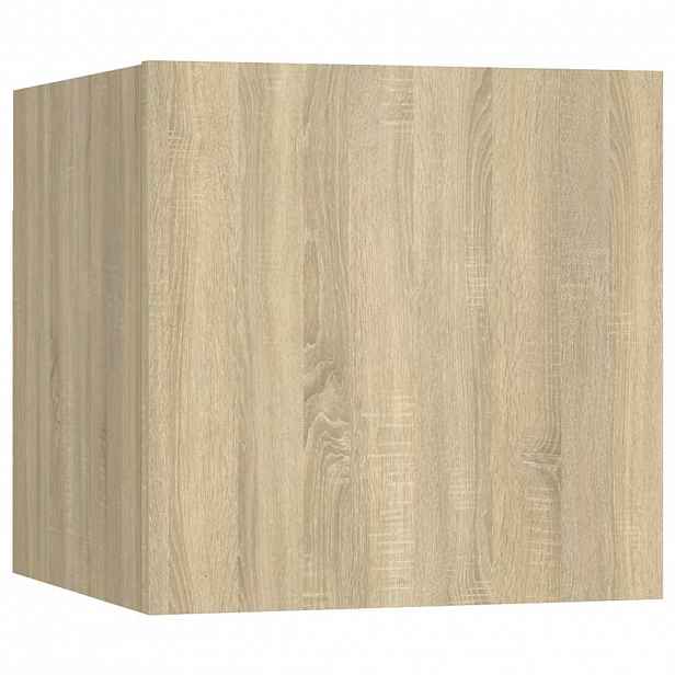 vidaXL Noční stolek dub sonoma 30,5 x 30 x 30 cm kompozitní dřevo