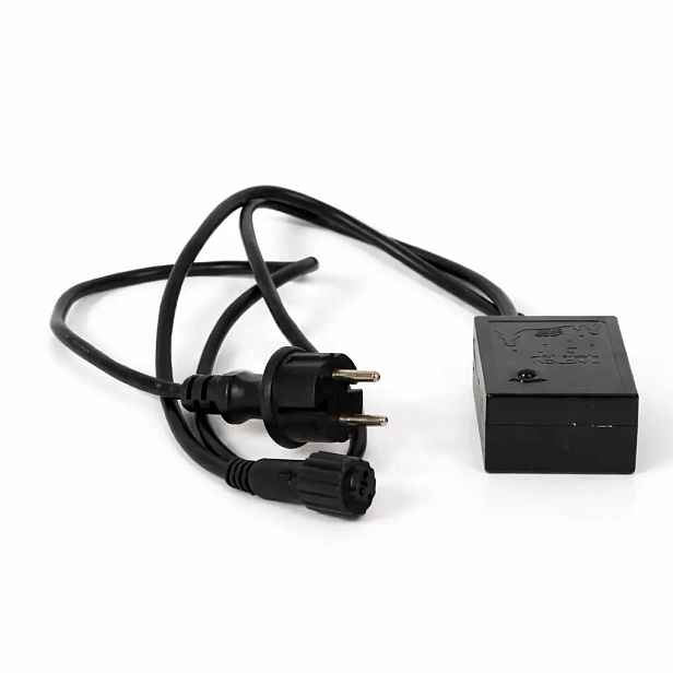 Easy Fix zdrojový kabel BI-COLOR s AC/DC, exteriér, černý IP44, 480 W