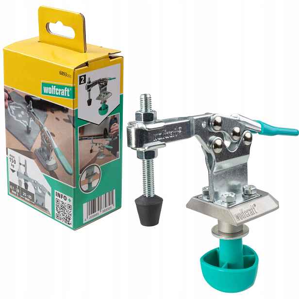 Mobilní rychloupínací svorka pro rychlé upevnění Wolfcraft