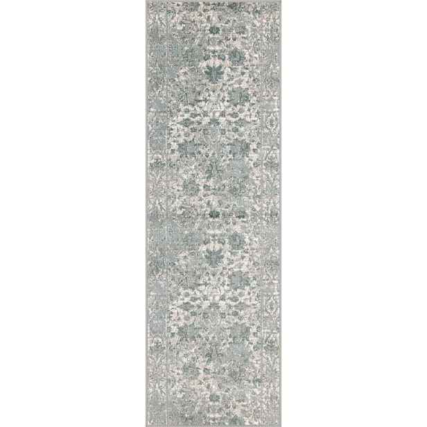 Běhoun šedomodrý 80x250 cm Sensi Tris – FD