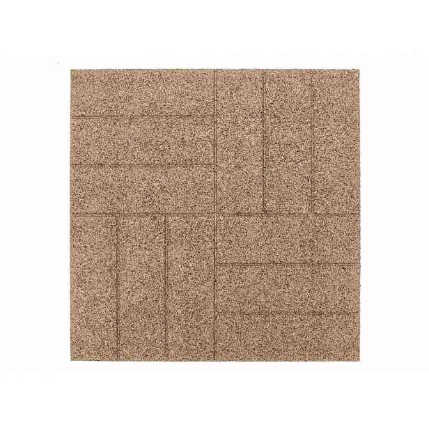 Gumová dlaždice ASLON Design 50 x 50 cm, písková