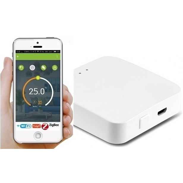 Brána Centrala ZigBee WiFi Modul Tuya Smart