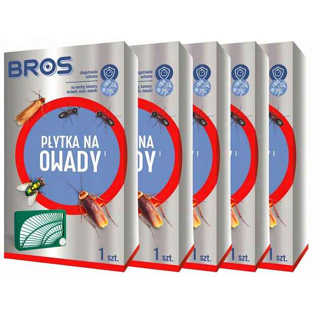 Bros Plachta na létající a běžící hmyz Odpuzovač hmyzu x 5
