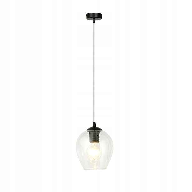 Emibig Závěsná lampa Istar 1xE27 15W Černá/Sklo IP20 Stmívatelná