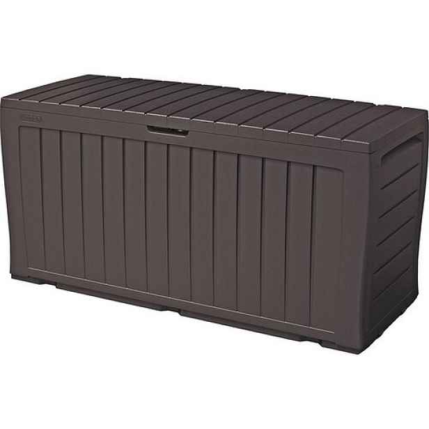 Keter Zahradní úložný box MARVEL PLUS 270l hnědý, 116,7 x 44,7 x 57 cm