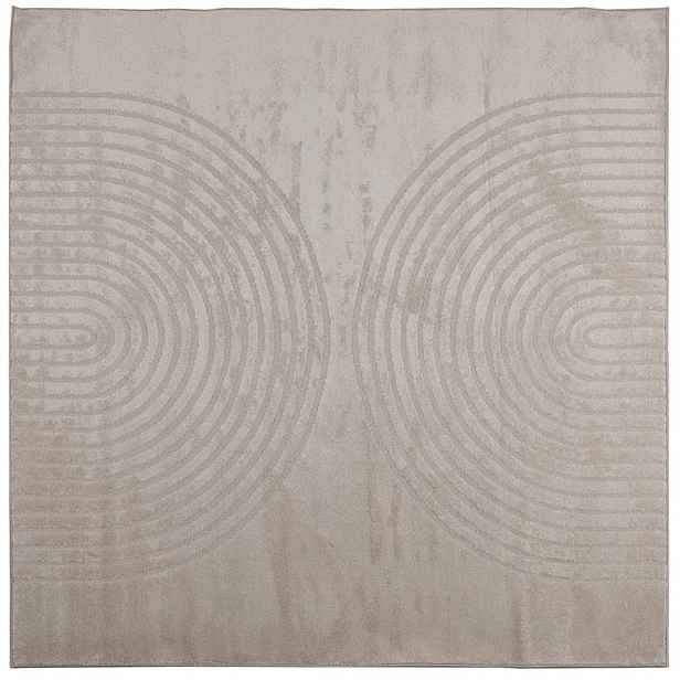 vidaXL Vnitřní koberec GALATI Béžová 200 x 200 cm Polyester