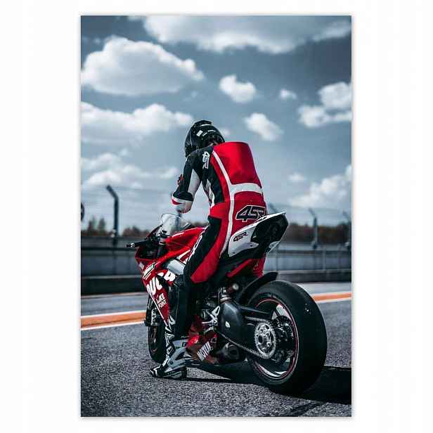 Plakáty 135x200 Motocykl Motor Sport