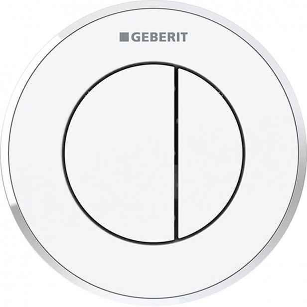 Ovládací tlačítko Geberit Sigma plast bílá 116.056.KJ.1