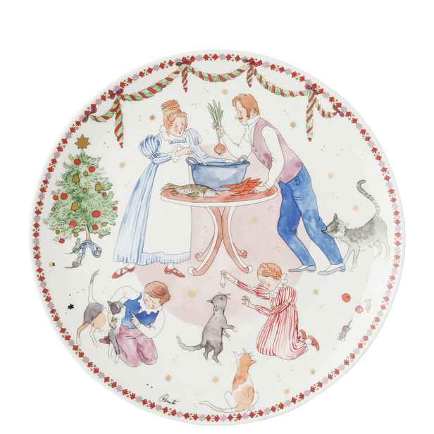 Rosenthal Vánoční talíř, Vánoční hostina, Ø 23 cm 02476-727522-10862