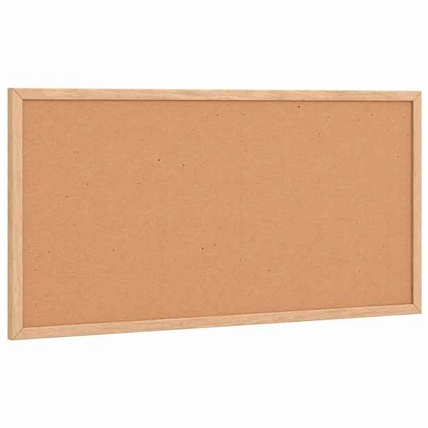 vidaXL Korková tabule s rámem z masivního borovicového dřeva 60 x 30 cm