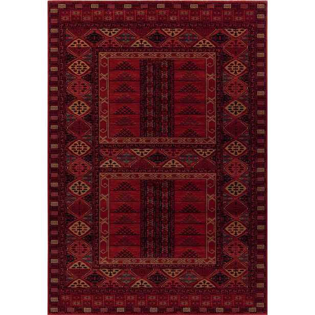 Kusový koberec Kashqai (Royal Herritage) 4346 300, 67x275, červená, chodba / předsíň, Osta