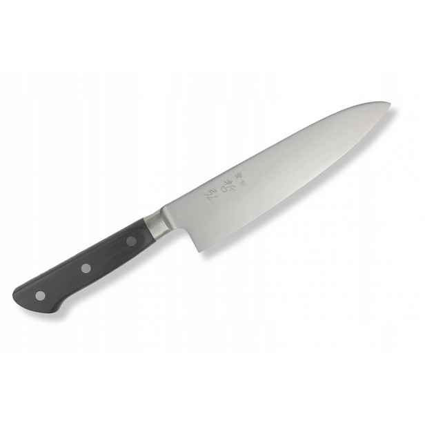 Nůž Šéfkuchaře Tetsuhiro Kas Gyuto z oceli Čepel 175 mm Laminátová rukojeť