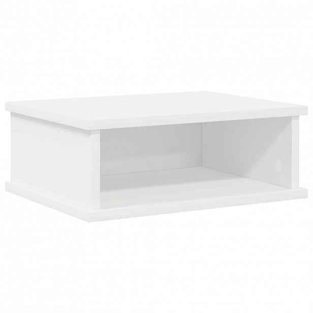 vidaXL Noční stolek Bílá 40 x 31 x 15 cm Kompozitní dřevo