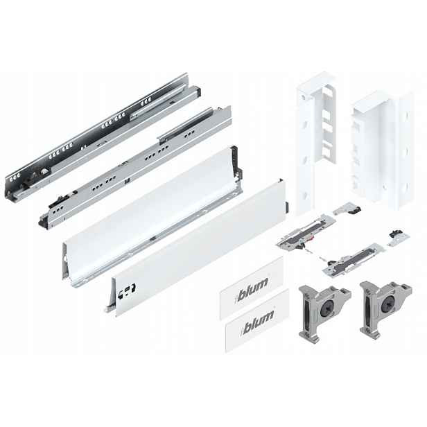Blum Šuplík Tandembox 600 Střední Tip-On K Bílá