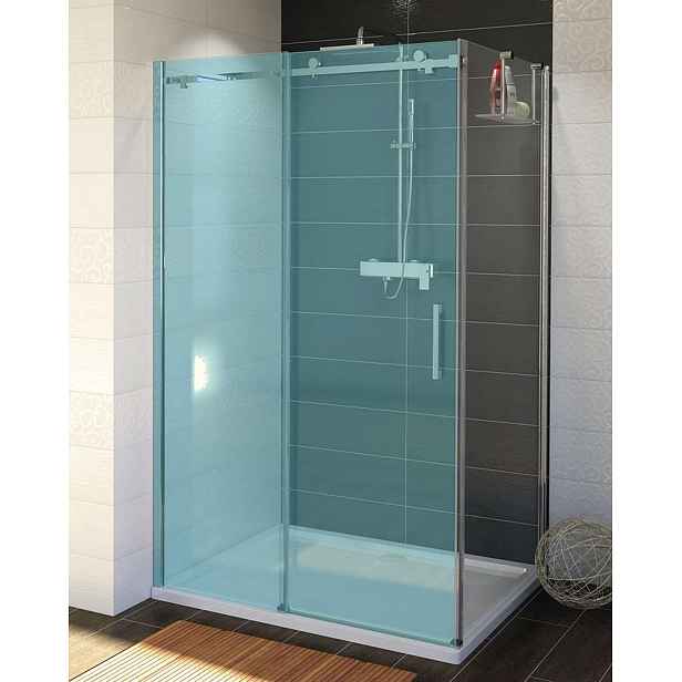 Gelco Dragon - Boční sprchová stěna 80 cm, Coated Glass, chrom/čiré sklo GD7280