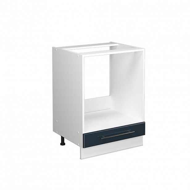 Vicco SKŘÍŇKA NA VESTAVĚNOU TROUBU Fame-Line Tmavě modrá s vysokým leskem 60 cm bez pracovní desky