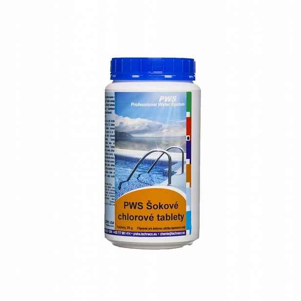 Pws Rychlorozpustné tablety do bazénu 20g 2kg bazénová chemie