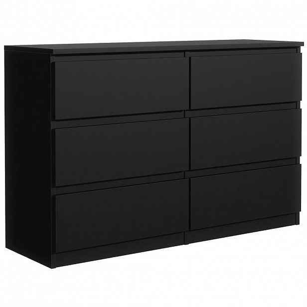 RAUMHIRSCH FURNITURE KOMODA Černá 100/79/39