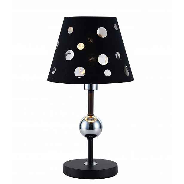 Stolní lampa v černé barvě E14 Batley Ledea