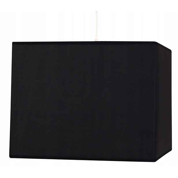 Závěsná lampa černá čtvercová 1X60W E27 Basic 31-06073 Candellux