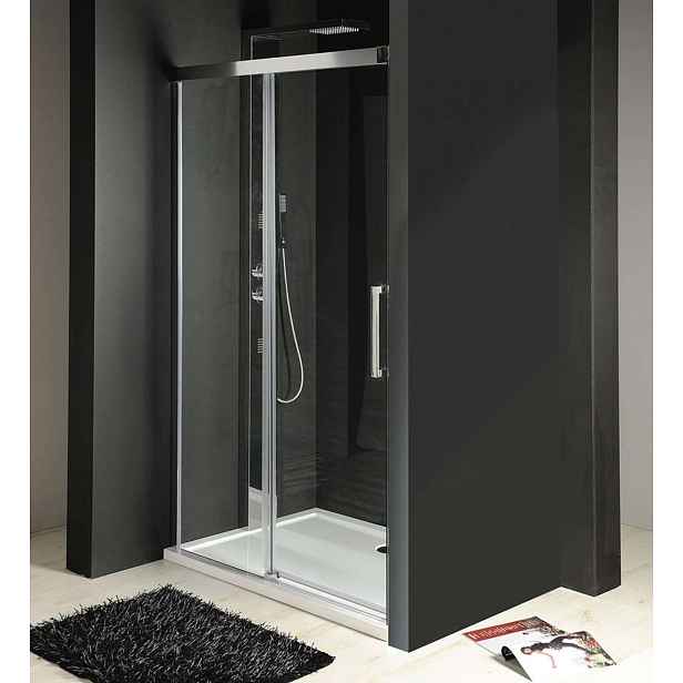 Gelco Fondura - Sprchové dveře 110 cm, čiré sklo/chrom GF5011