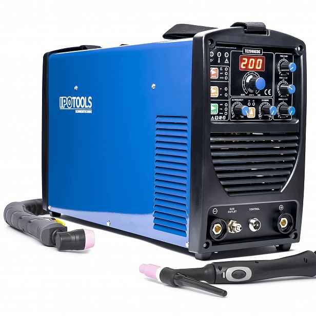 Ipotools TIG-200ACDC svařovací stroj Tig Ac/dc Mma 200A 230V