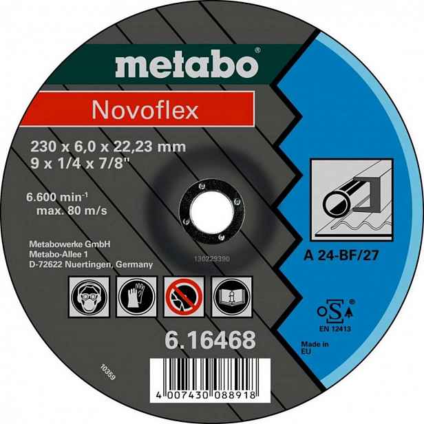 Metabo - Řezný kotouč na ocel 125x22,23 mm 616462000