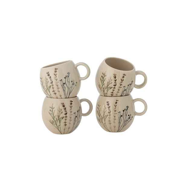 Sada hrnků 250 ml Bea 4 ks, kamenina, Bloomingville