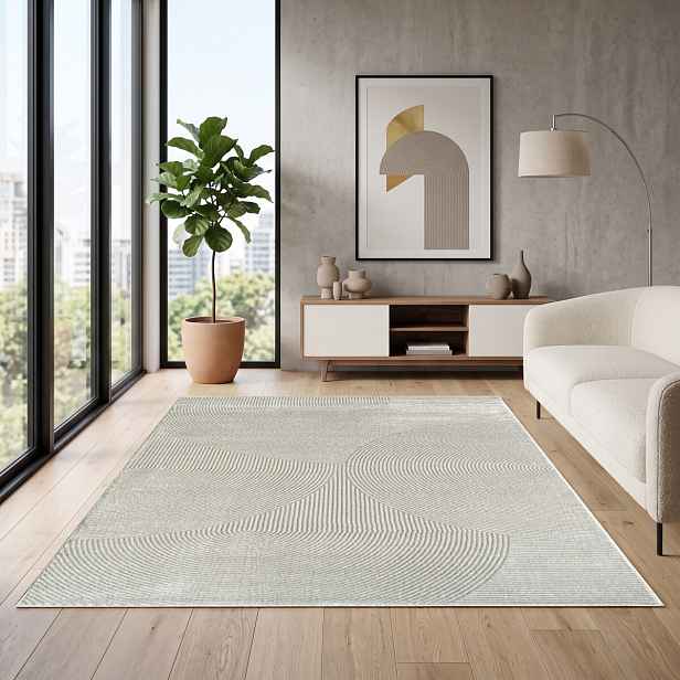 Kusový koberec Zafiro 25 Grey, 160x230, šedá, kancelář, Angel Carpet