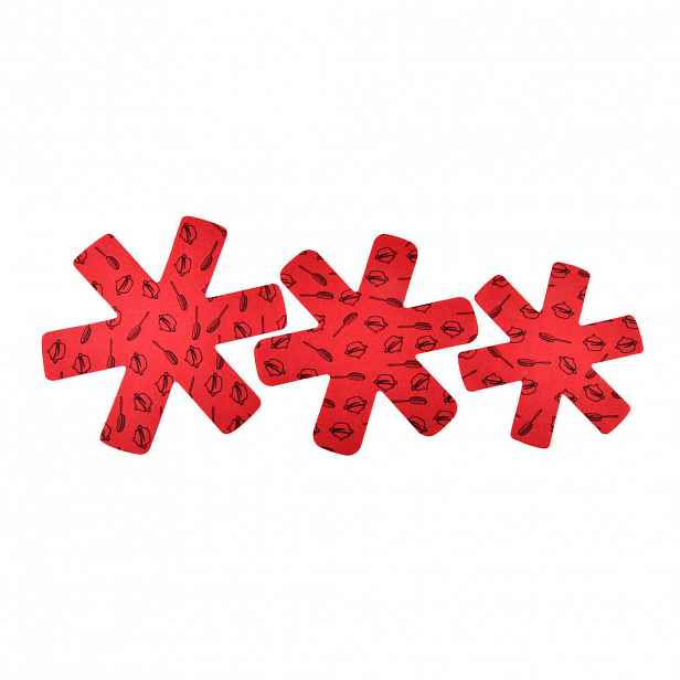 Mondex PODTÁCEK, textil, červená