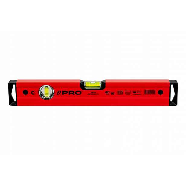 Pro Vodováha s magnetem PRO800 malovaná, červená, 40 cm Pro