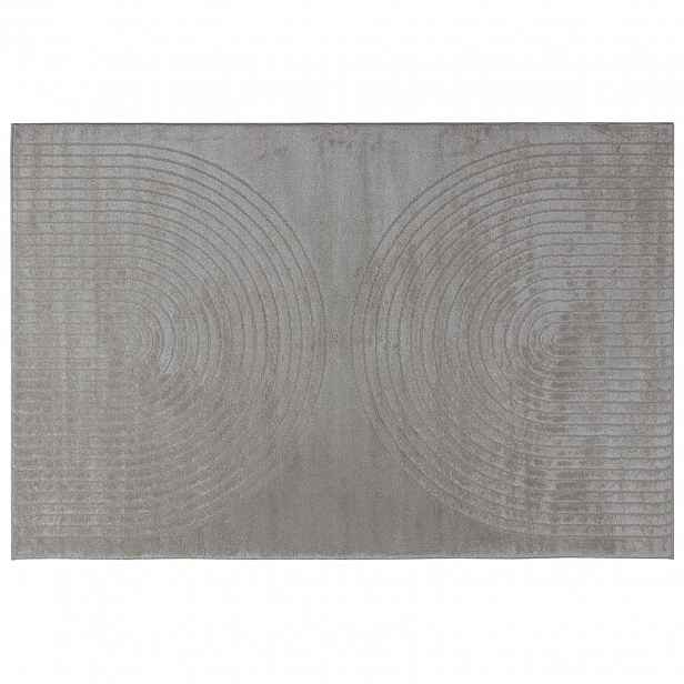 vidaXL Vnitřní koberec GALATI Šedá 120 x 170 cm Polyester Medium Pile
