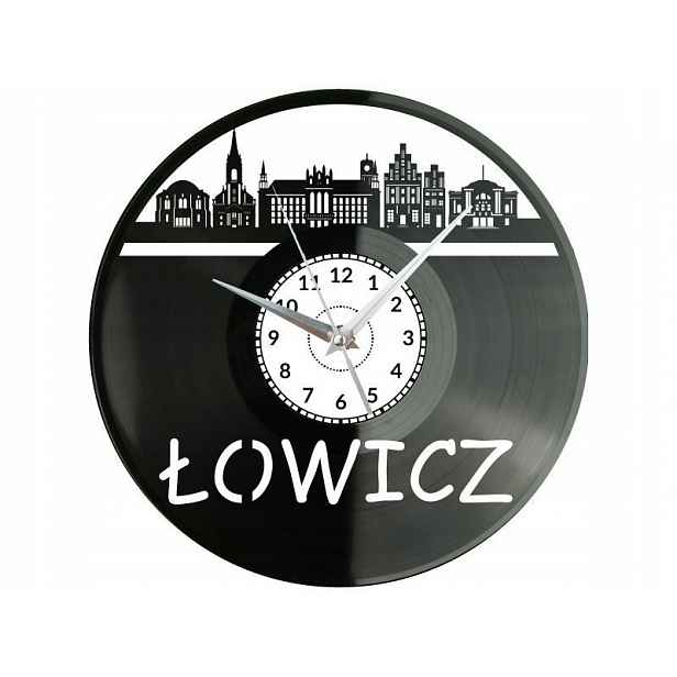 Łowicz Město Polsko Nápad na Dárek Nástěnná Dekorace z vinylové desky