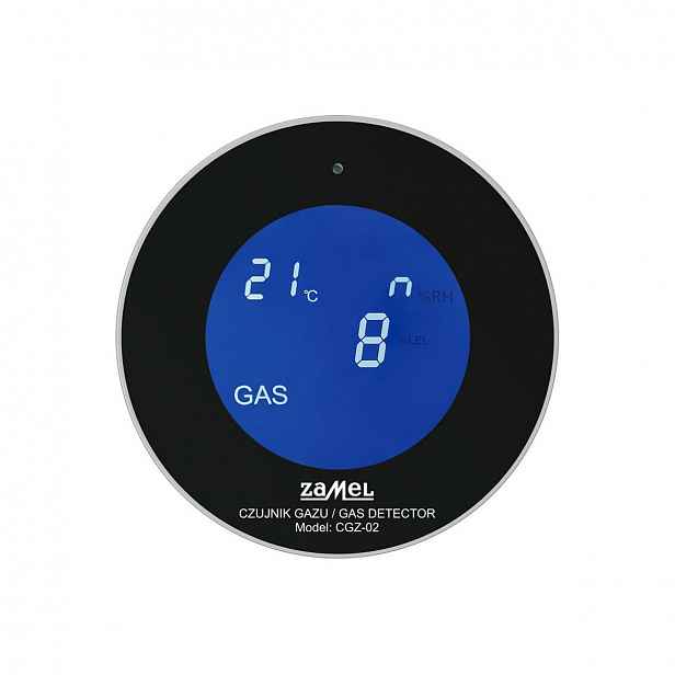 Detektor zemního plynu a Lpg WiFi CGZ-02 Zamel Tuya LCD displej