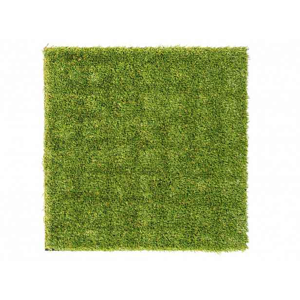 Gumová trávníková dlaždice ASLON 40 x 40 cm, Forest Green