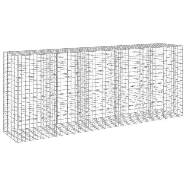 vidaXL Gabion s drátem 5 mm a síťkou 10x10 cm 500x100x200 cm