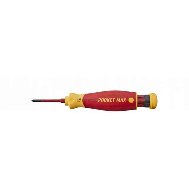 Šroubovák S Zásobníkem Bitů Pocketmax Electric, 4 Bity