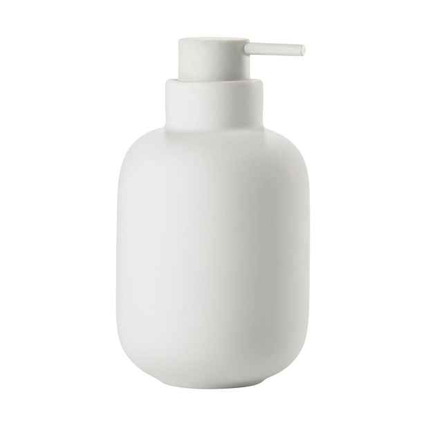 Bílý kameninový dávkovač mýdla 300 ml Sensu – Zone
