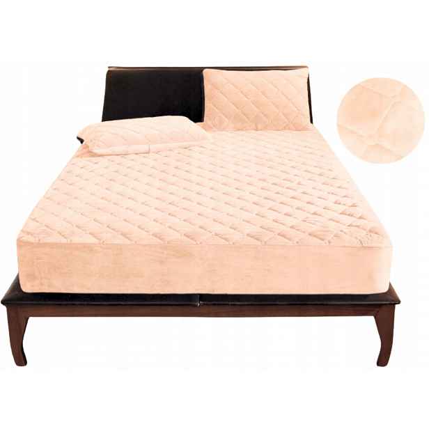 Obal Na Matrace Chránič Topper Velur Voděodolný 180x200