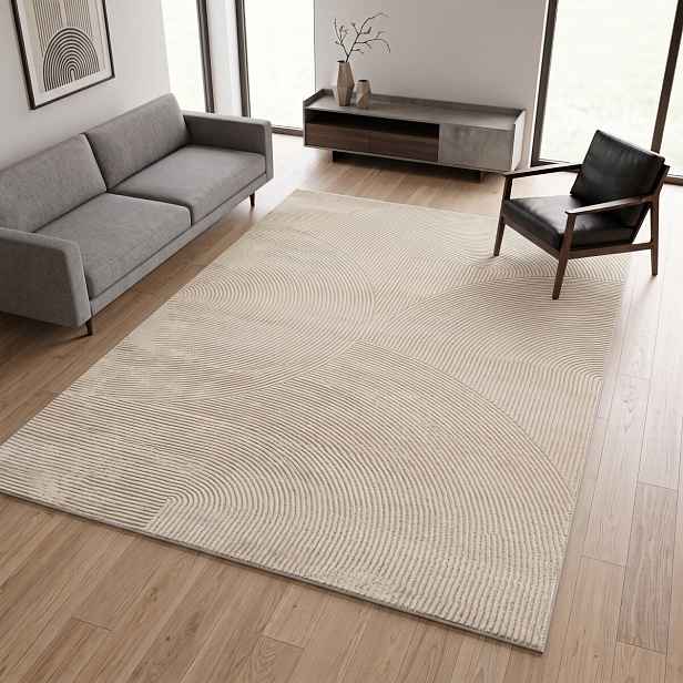 Kusový koberec Zafiro 25 Beige, 160x230, béžová, kancelář, Angel Carpet