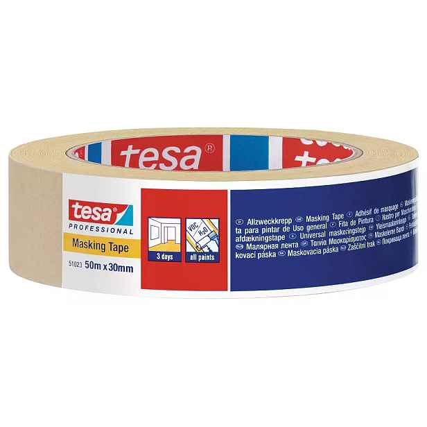 Páska maskovací Tesa 51023 30 mm/50 m